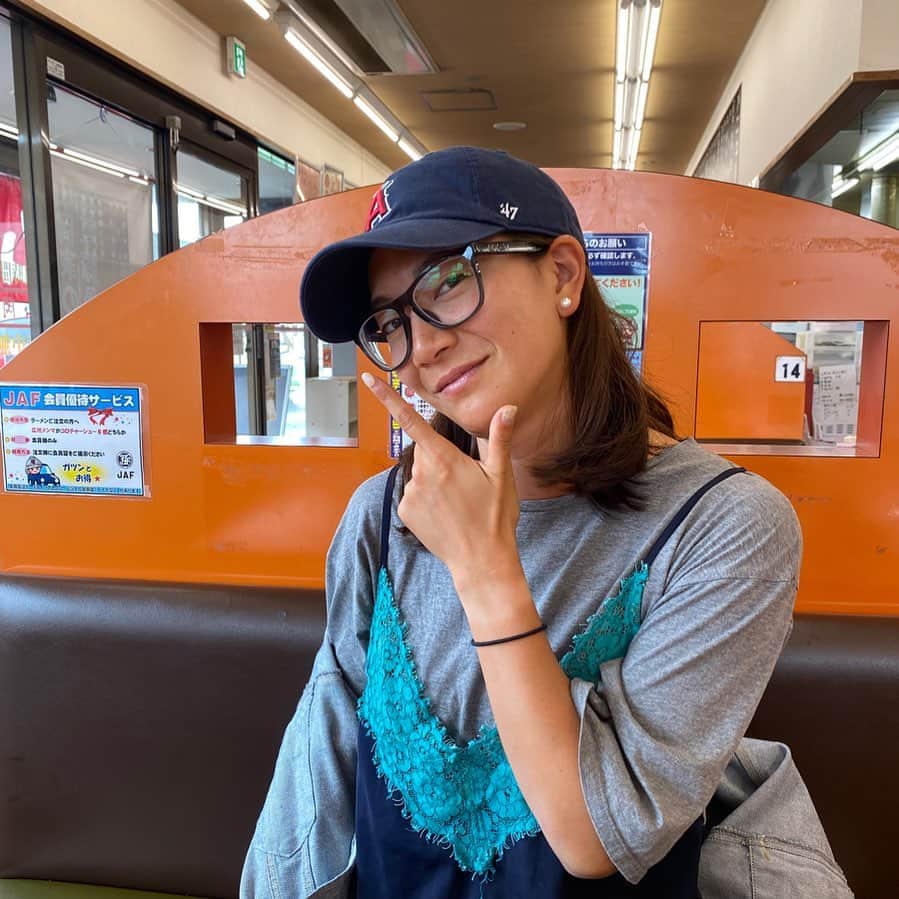 坂口由里香のインスタグラム：「.  山岡家、デビューしました🍜  #ラーメン #山岡家」