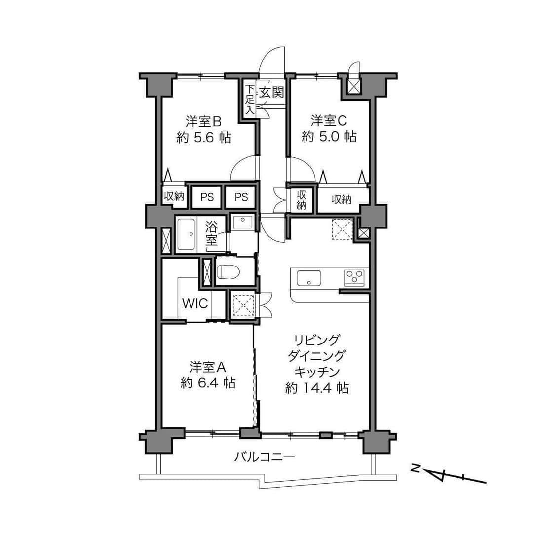 カウカモ ｜『一点もの』の住まいに出会おうさんのインスタグラム写真 - (カウカモ ｜『一点もの』の住まいに出会おうInstagram)「『調和的発展』⁣ そりゃあ家を買うってなったら求めることはたくさんあるけれど、ここはどれもいい具合にクリアしてない？ スーパーやバス停は近いし、ペットや車はいつかお迎えしたくなるかも。部屋の広さは取れてるし、眺望だって悪くない。未来は分からないからこそ、ベーシックな住まいで土台を整えようじゃない。⁣ ⁣ ｜for sale｜荻窪駅徒歩7分（3LDK / 73.26㎡）⁣ ⁣ ---------------⁣ この物件の詳細はストーリーズ、またはプロフィールのリンクから【調和的発展】をチェック✨→@cowcamo⁣ ---------------⁣ .⁣ #cowcamo⁣ #カウカモ⁣ .⁣ #住まいづくり#間取り#間取り図#リビングインテリア#ダイニングインテリア#キッチンインテリア#リノベ#リノベーション#リノベーションマンション#中古マンション#マンション暮らし#ライフスタイル#シンプルライフ#インテリア#インテリアデザイン#インテリアコーディネート#インテリア雑貨#インテリア好きな人と繋がりたい#物件探し#内装#オープンキッチン#心地よい暮らし#ナチュラルモダン#海外インテリアに憧れる#明るいリビング」5月19日 21時00分 - cowcamo