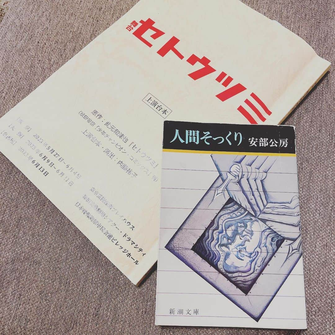 南沢奈央さんのインスタグラム写真 - (南沢奈央Instagram)「#南沢奈央の読書日記  舞台化希望！！ #安部公房 #人間そっくり  おもしろかったーー！！  27日に開幕の舞台#セトウツミ の稽古が大詰めの中での読書でした。  ↓ 本の総合情報サイトBookbangにて、読書日記をお読みいただけます📚」5月19日 22時12分 - naominamisawa_official