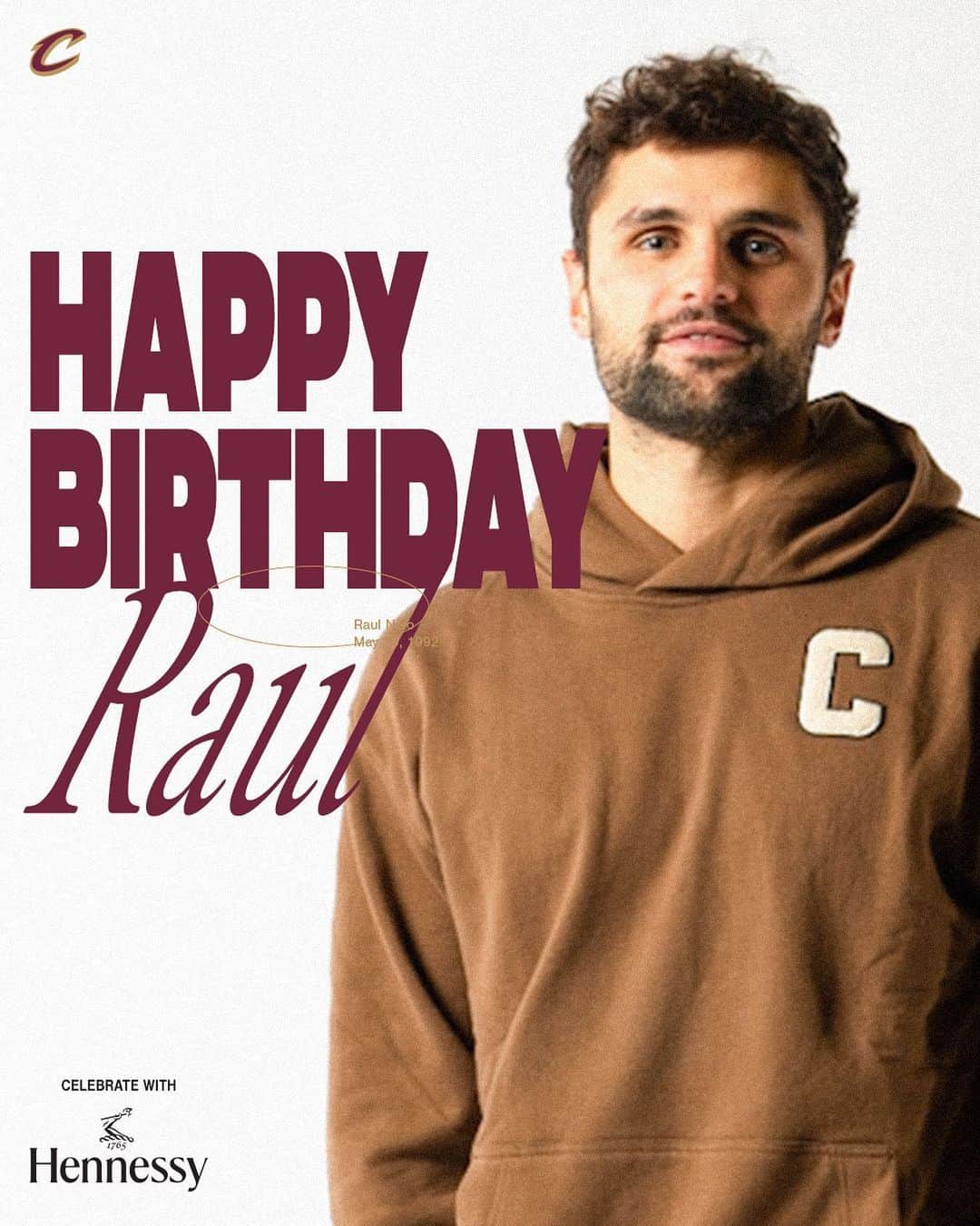 キャブスのインスタグラム：「Feliz Aniversário, @raulneto08!」