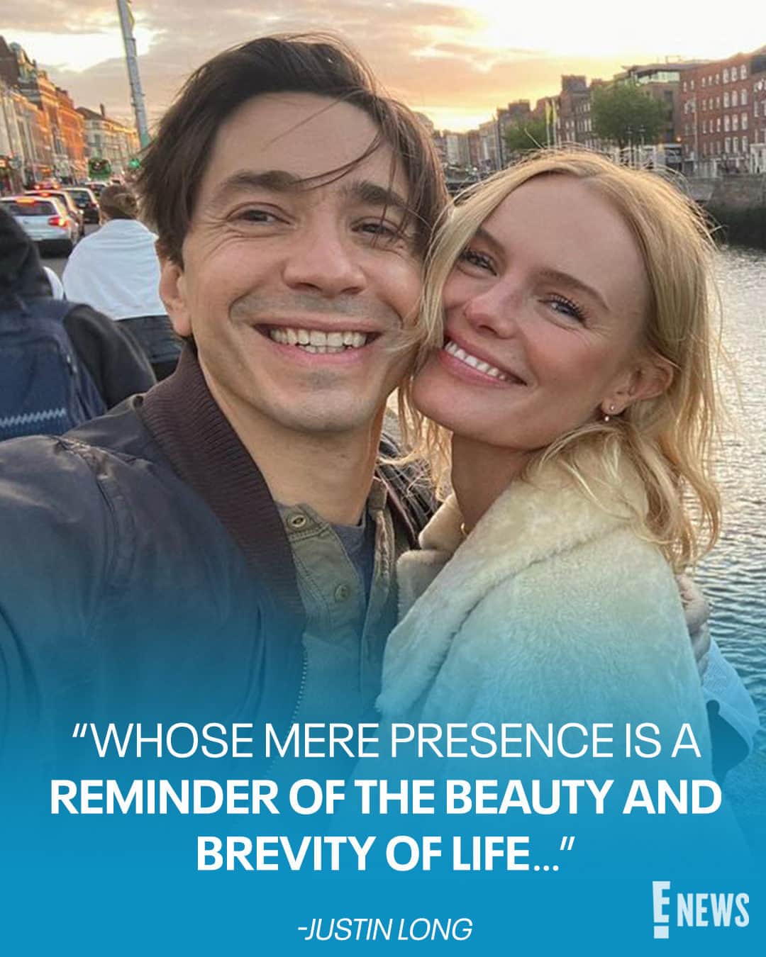 E! Onlineさんのインスタグラム写真 - (E! OnlineInstagram)「They're in it for the Long haul. 💍❤️ Currently crushing on these newlyweds: Kate Bosworth & Justin Long. (📷: Instagram)」5月20日 5時01分 - enews