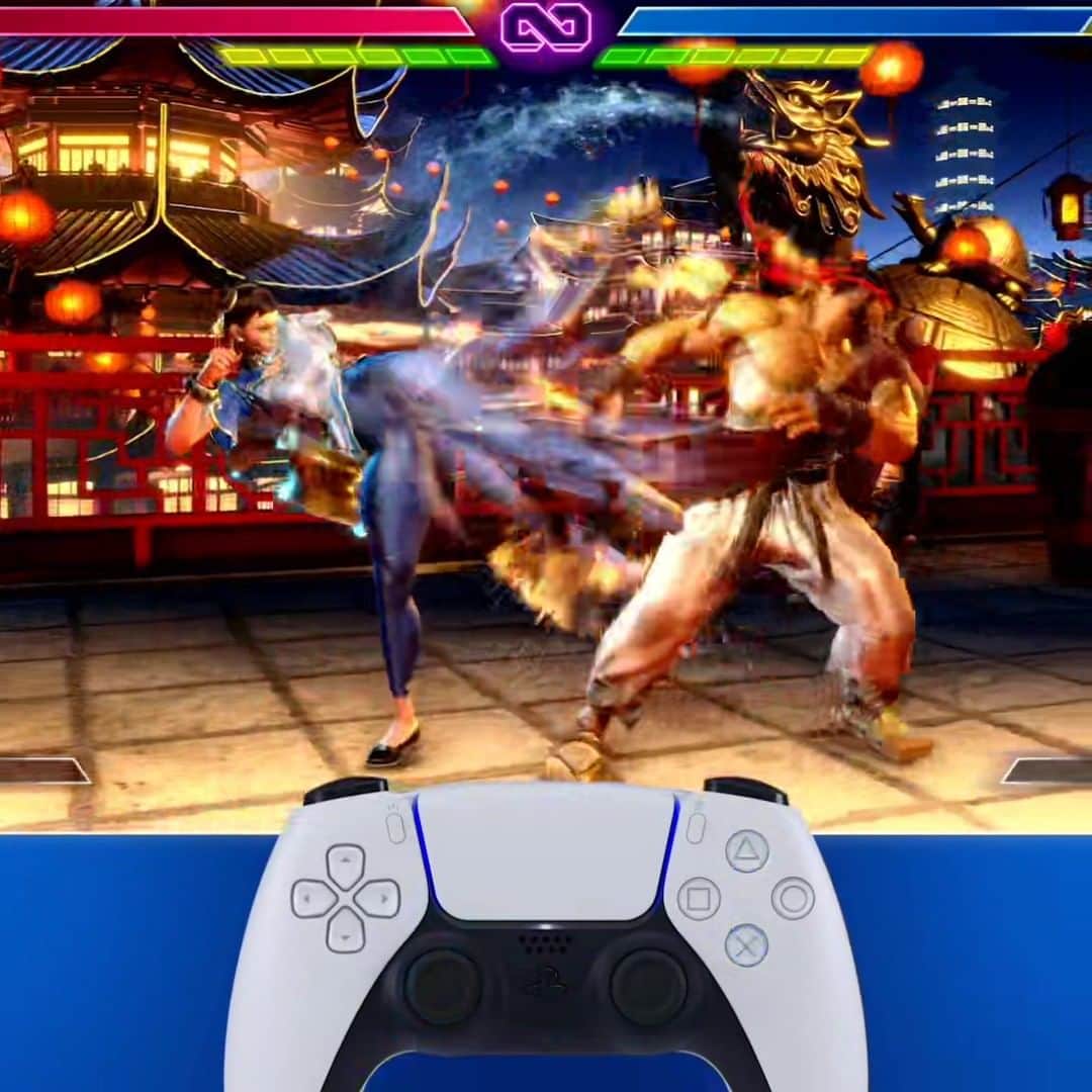 PlayStationのインスタグラム：「Modern Controls in Street Fighter 6 make special moves and certain combos easier to execute 💥🦵  Chun-Li demonstrates in this quick look at Modern and Classic Controls」