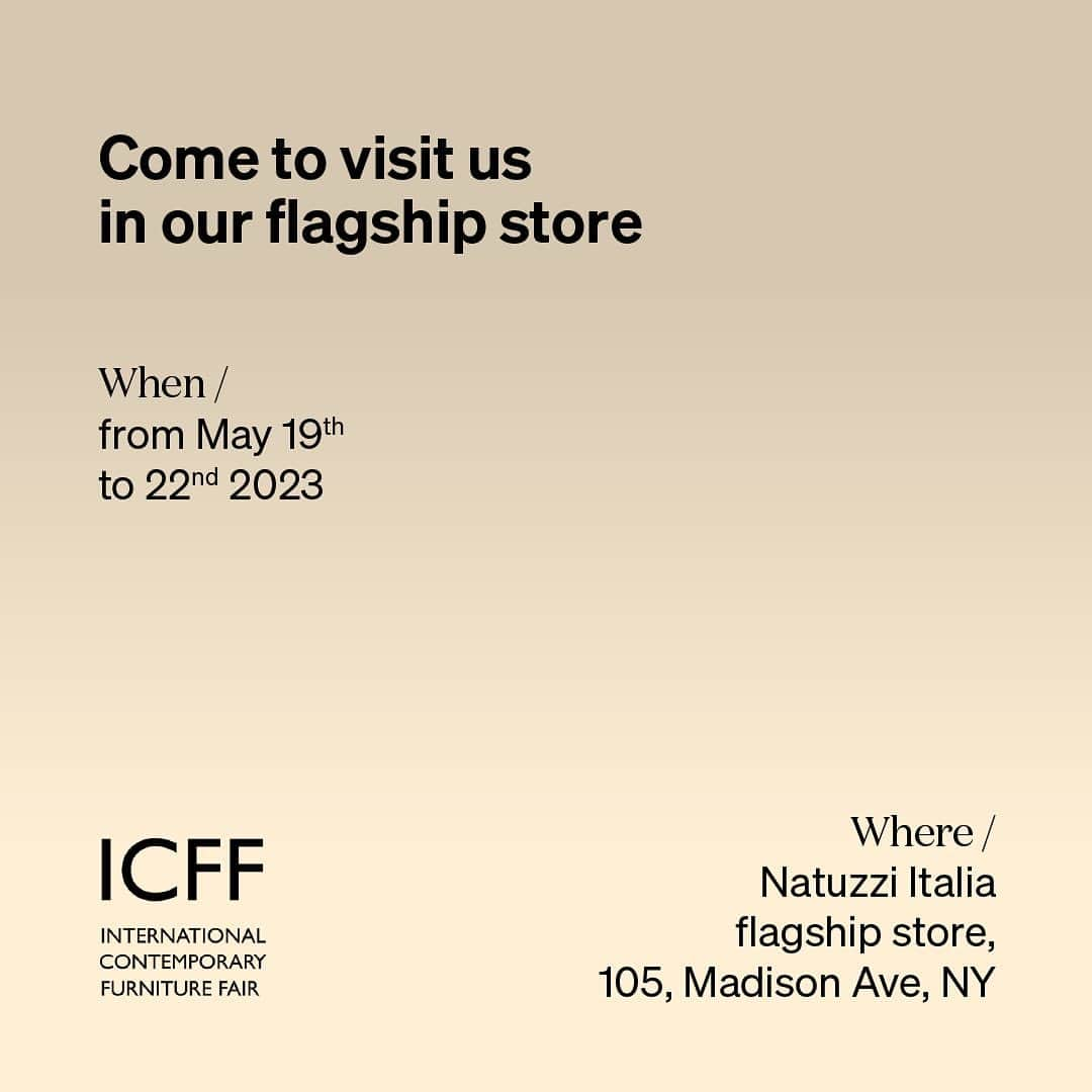 Natuzzi Officialさんのインスタグラム写真 - (Natuzzi OfficialInstagram)「Experience the Circle of Harmony at @icff_official.  19—23 May 2023 Natuzzi Italia flagship store - 105, Madison Ave, NY  #natuzzi #natuzziitalia #circleofharmony #icff @icff_official @iampjnatuzzi @nikazupanc @jakob_lange @big_builds @bjarkeingels」5月20日 0時17分 - natuzzi