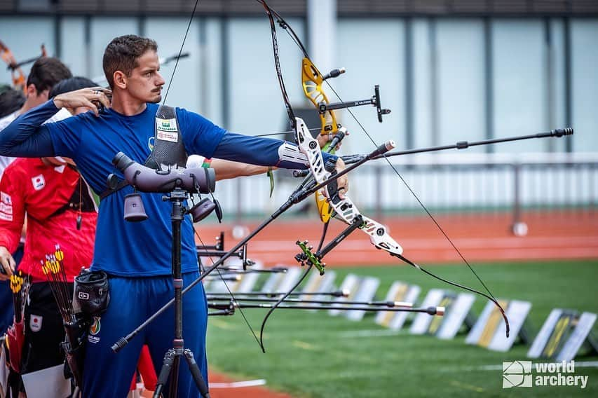 マルクス・ヴィニシウス・ダルメイダさんのインスタグラム写真 - (マルクス・ヴィニシウス・ダルメイダInstagram)「Estou na semi final da copa do mundo de Shanghai 🇨🇳  As disputas serão no domingo a partir das 04:00 da manhã (horário BR) Vou colocar o link no story para vocês assistirem ao vivo a competição 🇧🇷 . @petrobras #TimePetrobras @cdafab @wiawis_archery @beiterarchery @truball_axcel @clubedisparabrasil @timebrasil @brasilarco.oficial #BolsaAtleta」5月20日 1時09分 - disparadalmeida