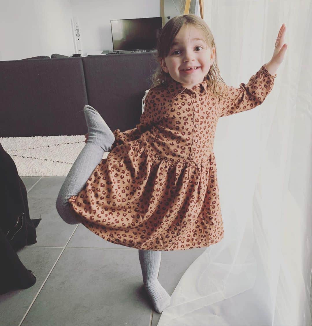 ブリュノ・マッソのインスタグラム：「3 ans ma poupée 😍」