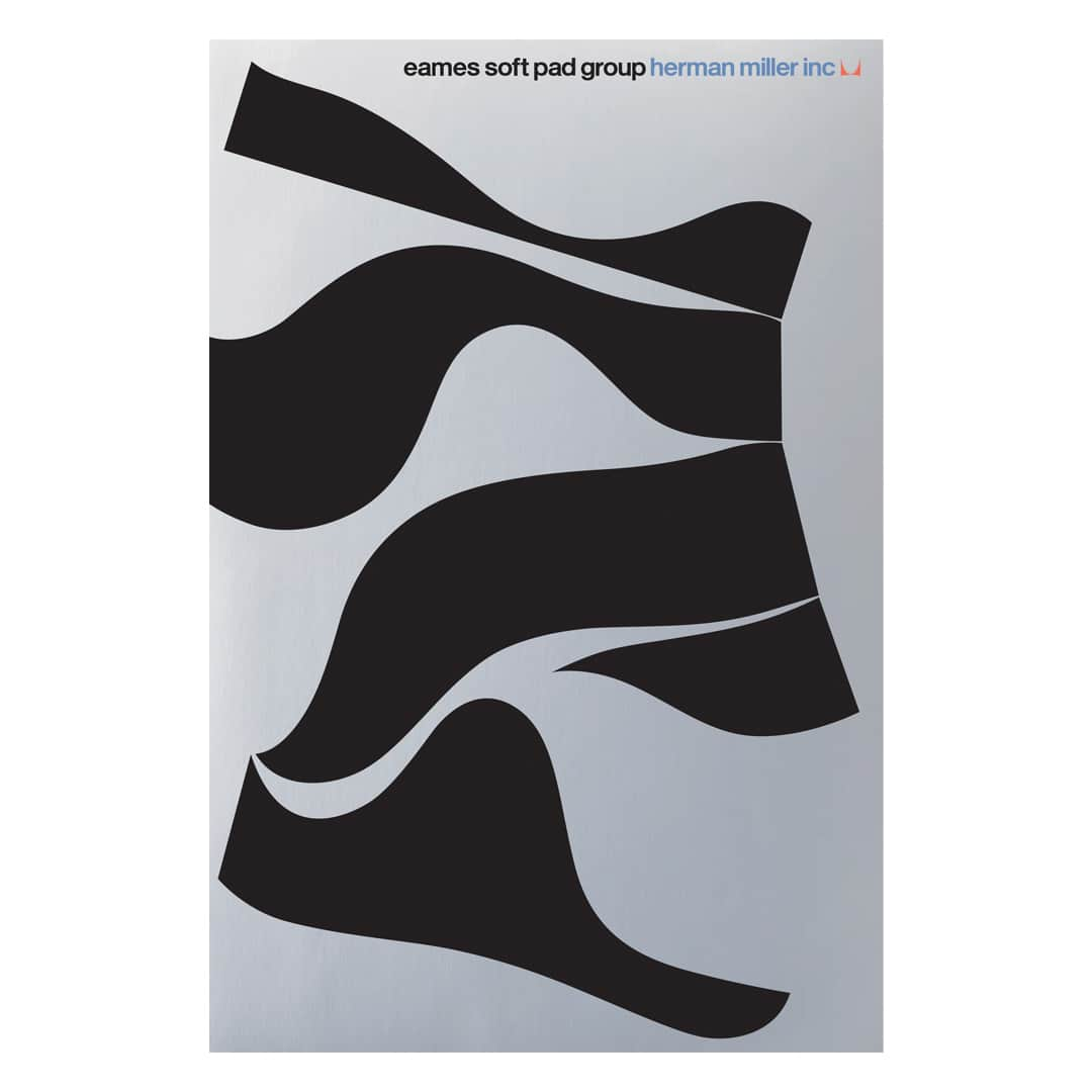 Herman Miller （ハーマンミラー）さんのインスタグラム写真 - (Herman Miller （ハーマンミラー）Instagram)「In celebration of 100 years of Herman Miller: a limited-edition reissue of the Eames Soft Pad Group poster. Designed in 1970 by John Massey, who played a key role in establishing Herman Miller's corporate identity, we screen-printed an edition of 500 on silver paper for design weeks in Milan, NYC, and soon, Chicago. The 32” x 48” poster is available to purchase at our New York store, located at 251 Park Avenue South, during #NYCxDESIGN, happening now.」5月20日 1時03分 - hermanmiller