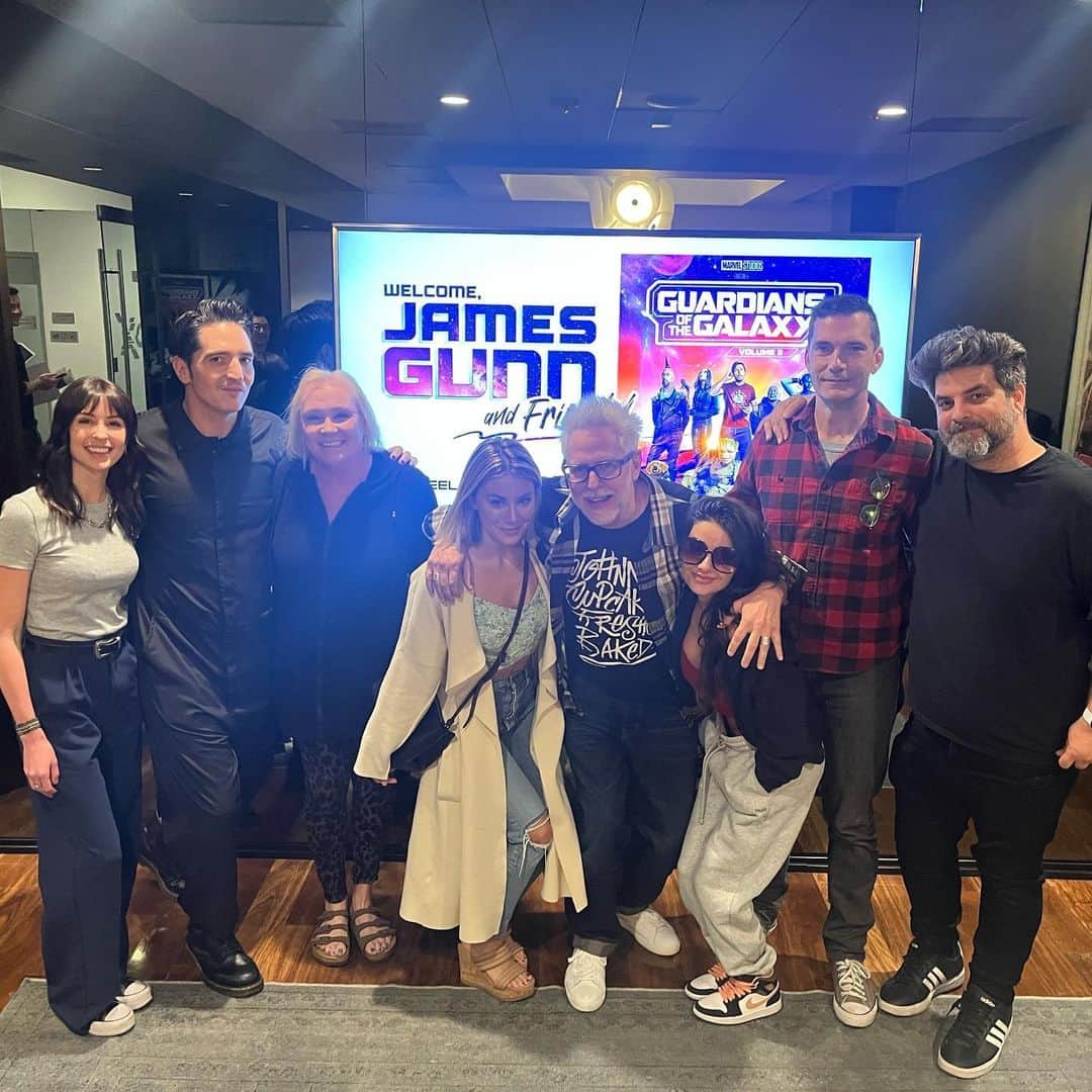 ジェームズ・ガンのインスタグラム：「Saw Vol 3 in @4dxusa last night and it was glorious.」