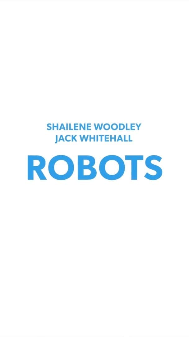 シェイリーン・ウッドリーのインスタグラム：「Robots is finally here! We can wait to share this with you. It was such a fun movie to make. Available in theatres and on @primevideo now (in the US - to follow soon in the U.K.) #robotsfilm」
