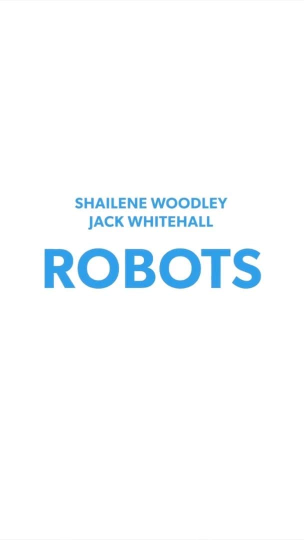 シェイリーン・ウッドリーのインスタグラム：「Robots is finally here! We can wait to share this with you. It was such a fun movie to make. Available in theatres and on @primevideo now (in the US - to follow soon in the U.K.) #robotsfilm」