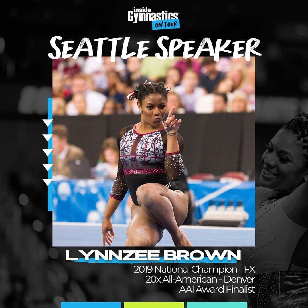 Inside Gymnasticsさんのインスタグラム写真 - (Inside GymnasticsInstagram)「The countdown is on! Swipe to see the athletes & speakers you’ll hear from in Seattle! Spots are filling up - register today at the link in our bio!」5月20日 2時14分 - insidegym