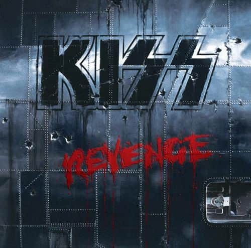 KISSのインスタグラム：「#KISSTORY May 19, 1992 - We unleashed the Revenge album on the world! #KISS50  Last year KISSOnline released an exclusive 30th Anniversary Collection including a SOLD OUT colored vinyl version.  Name your top 3 Revenge tracks, #KISSARMY.」