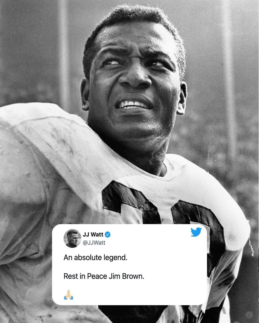 NFLさんのインスタグラム写真 - (NFLInstagram)「An inspiration to athletes everywhere. Rest in power, Jim Brown. ❤️  📷: AP」5月20日 6時20分 - nfl