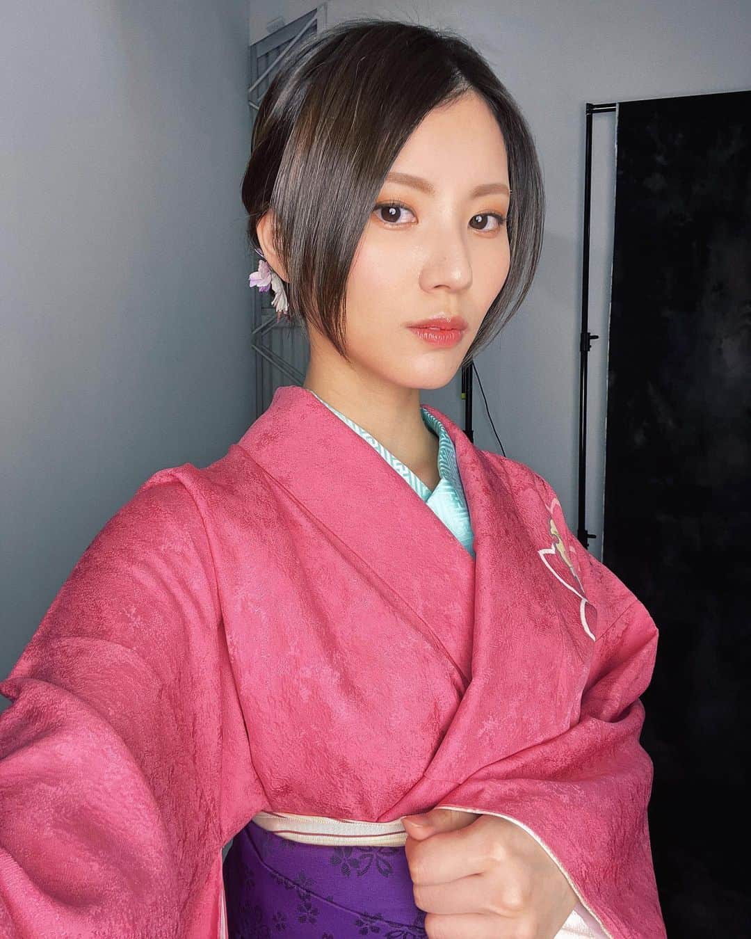 小林玲のインスタグラム：「🌸🌸🌸 ⁡ ⁡ #舞台MOMOTARO」