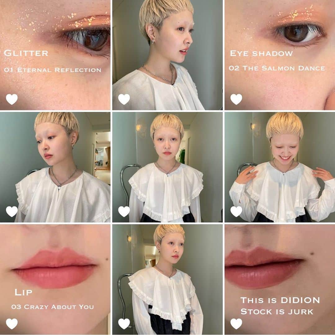 のインスタグラム：「@didion_beauty makeup🐄✩.* . . make by @suzuna_jurk @jurk_naoya  @jurk_shop_tokyo」