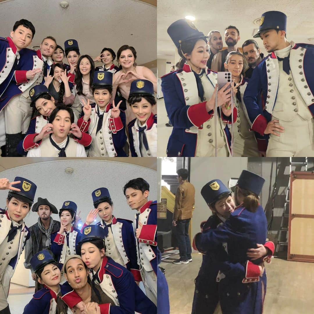 ダヒのインスタグラム：「어느덧 막공.... 눈물앞으로 쏟지말아야할텐데」