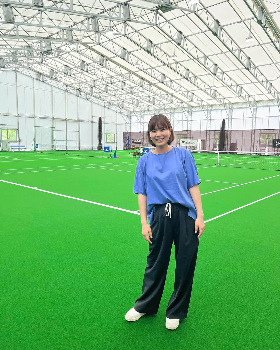 尾崎里紗さんのインスタグラム写真 - (尾崎里紗Instagram)「今日はHEADラケットの試打会とイベントで新宮ヒルズテニスクラブ様にお邪魔してきました🎾 参加してくださった方々とラケットの事やテニスの事をたくさんお話しできて楽しかったです(^^)  終わった後は鹿児島に移動！ ご飯が美味しい😋  ⁡ ⁡ ⁡ ⁡ ⁡」5月20日 22時00分 - risaozaki410