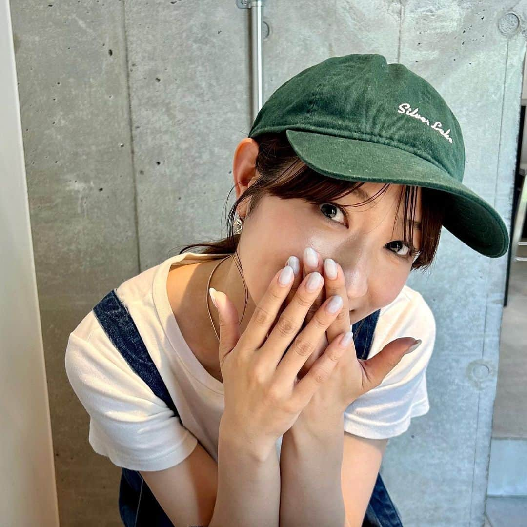 北川彩さんのインスタグラム写真 - (北川彩Instagram)「. そういえば黒いキャップみつかりました！」5月20日 22時32分 - aya_kitagawa_