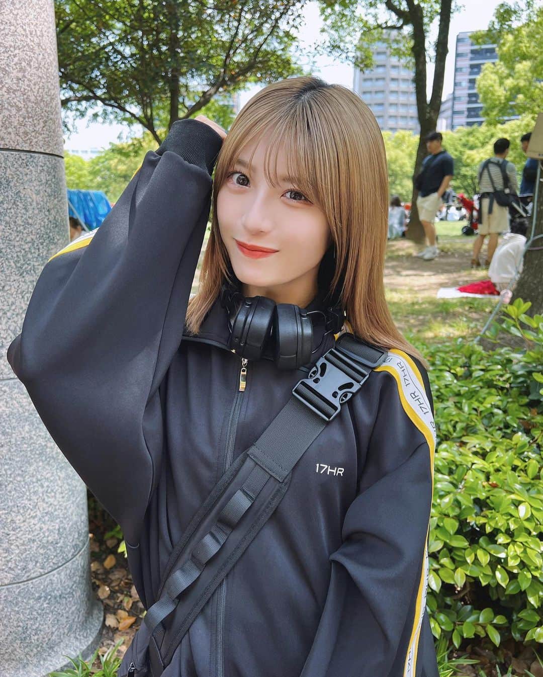 のインスタグラム：「遠征の時は基本ジャージ✌︎」