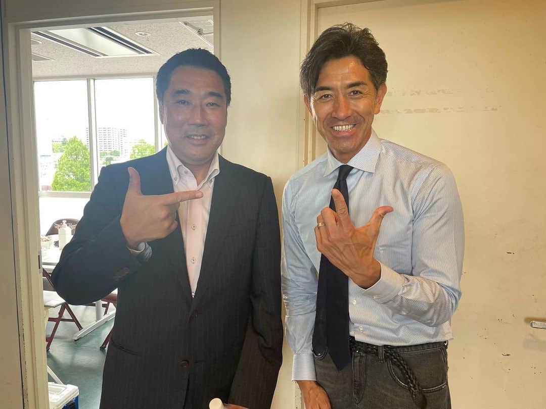 G.G.佐藤のインスタグラム：「大舞台に強いライオンズの大先輩お祭り男、大塚光ニさんに久しぶりにお会いしまた。 相変わらずキレキレのオモロトークでした！ #seibulions」