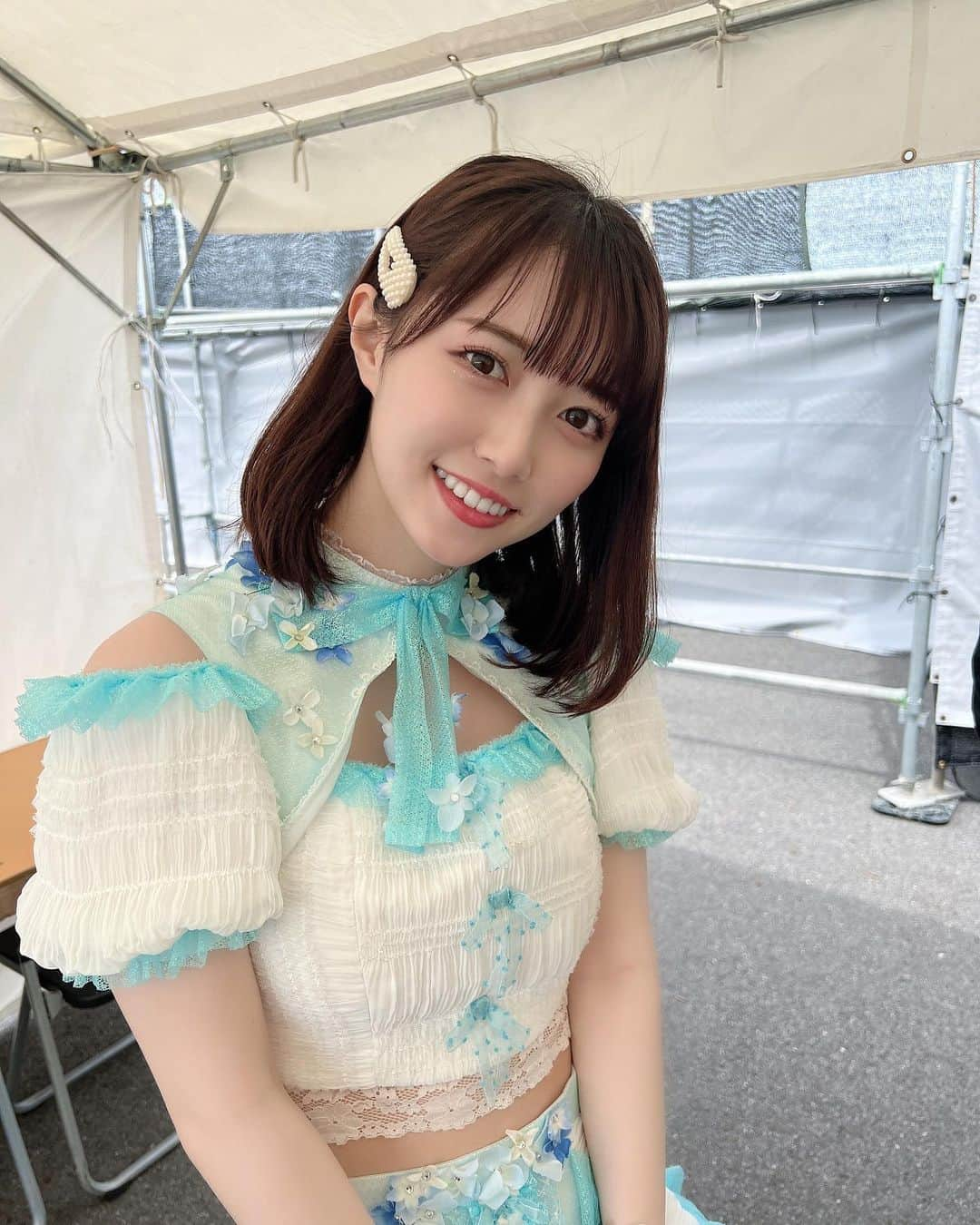 保科凜さんのインスタグラム写真 - (保科凜Instagram)「夏が楽しみっ  ・ ・   #idol  #japaneseidol  #jamscollection  #selfie  #like  #followme #outdoor  #bobhaircut   #アイドル #ジャムズ #保科凜 #アイドル衣装  #アイドルヘア  #ロブ  #夏フェス」5月20日 22時50分 - tottoko_lin