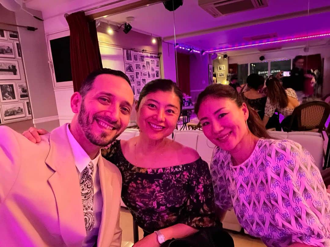 間々田佳子のインスタグラム：「今夜はタンゴの日💃 タンゴに興味がある方はぜひ❣️一緒に踊りましょう！」
