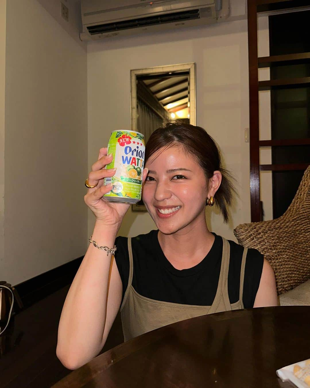 玉城翔子さんのインスタグラム写真 - (玉城翔子Instagram)「見つけたら絶対飲むよねwatta😽  顔赤っ」5月20日 23時05分 - shoco1116