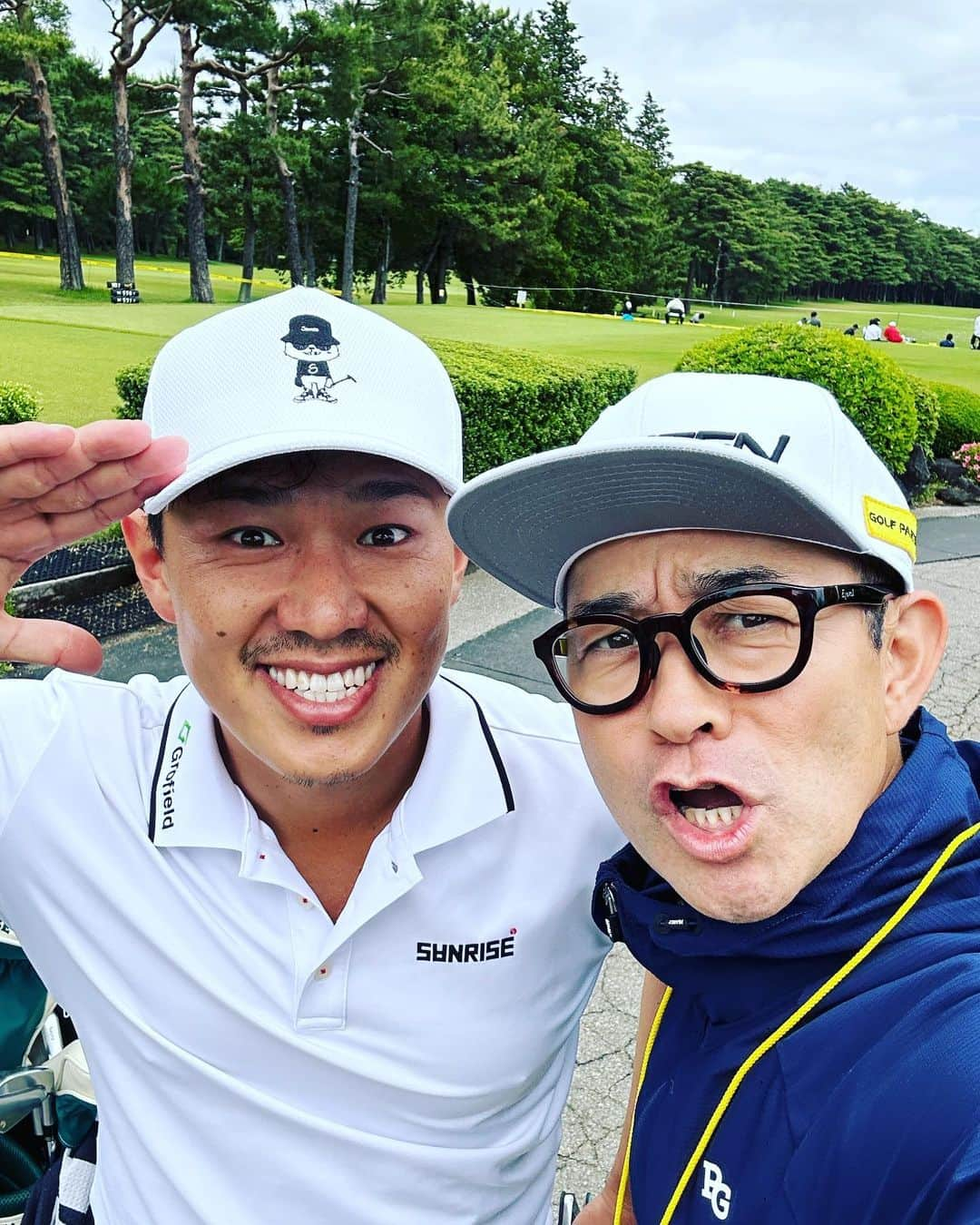 中西直人さんのインスタグラム写真 - (中西直人Instagram)「大好きなクロカンさん😍  @kuroda.cc   #黒田カントリークラブ #取手国際 #sanrise」5月20日 15時31分 - sanrise.18