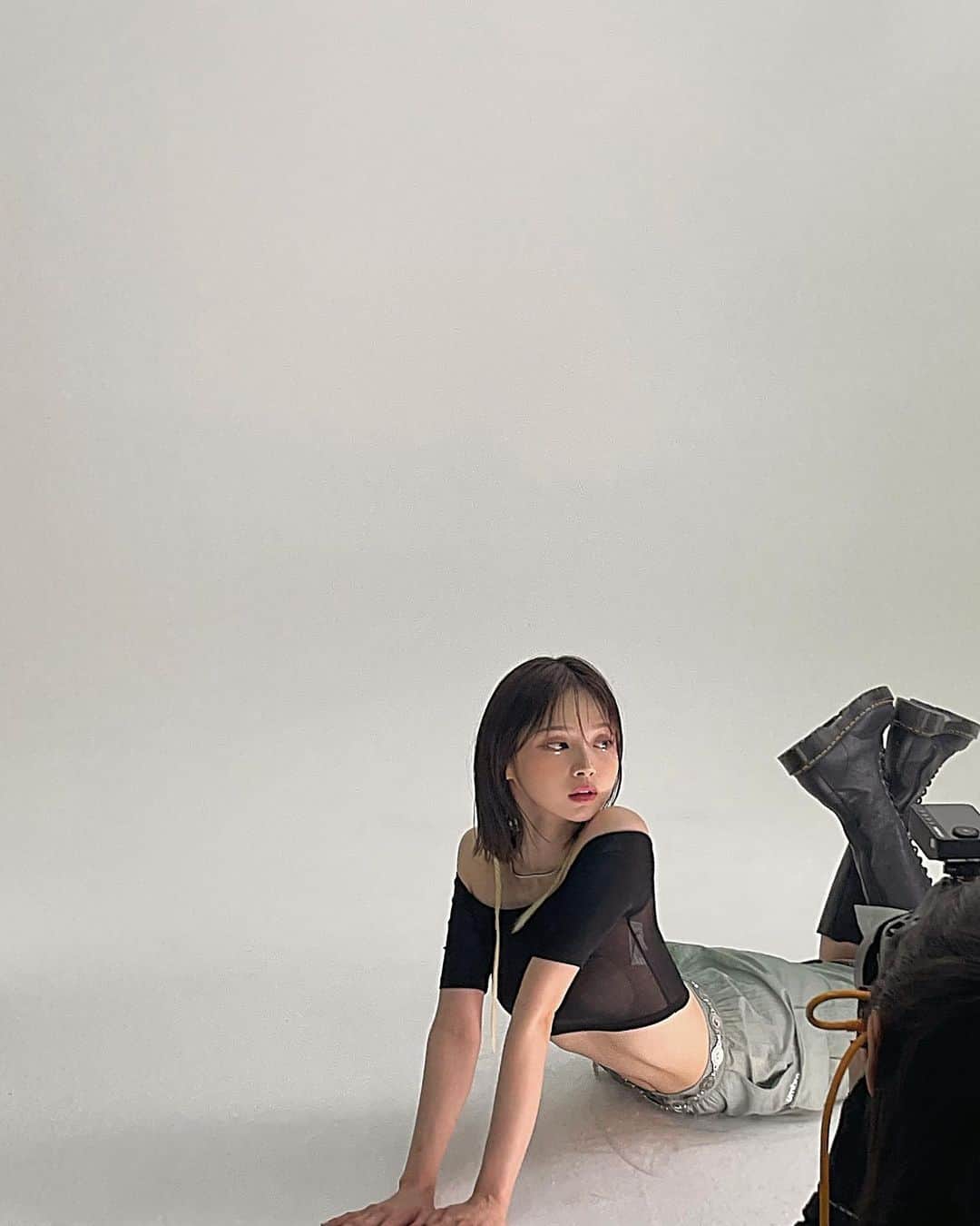 Yoonbitnaのインスタグラム：「이래 봬도 이게 힘이 장난아니어요;;」