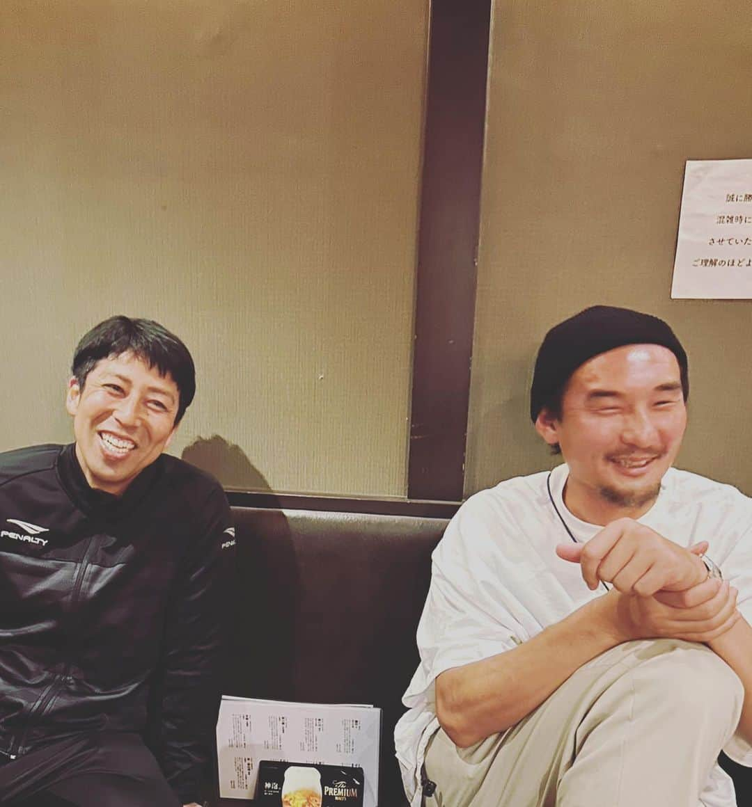 長谷川悠さんのインスタグラム写真 - (長谷川悠Instagram)「NHK山形へレジェンドOBとして呼んでいただきましたが本物のモンテディオレジェンド達に会えました。  #根本亮介 #秋葉勝 #まぁくん #山田拓巳」5月20日 16時58分 - haseyu.com18