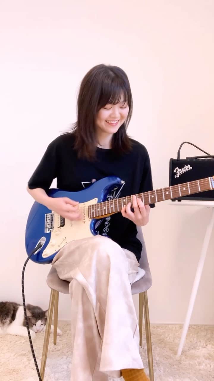 弓木英梨乃のインスタグラム：「🐱💤」