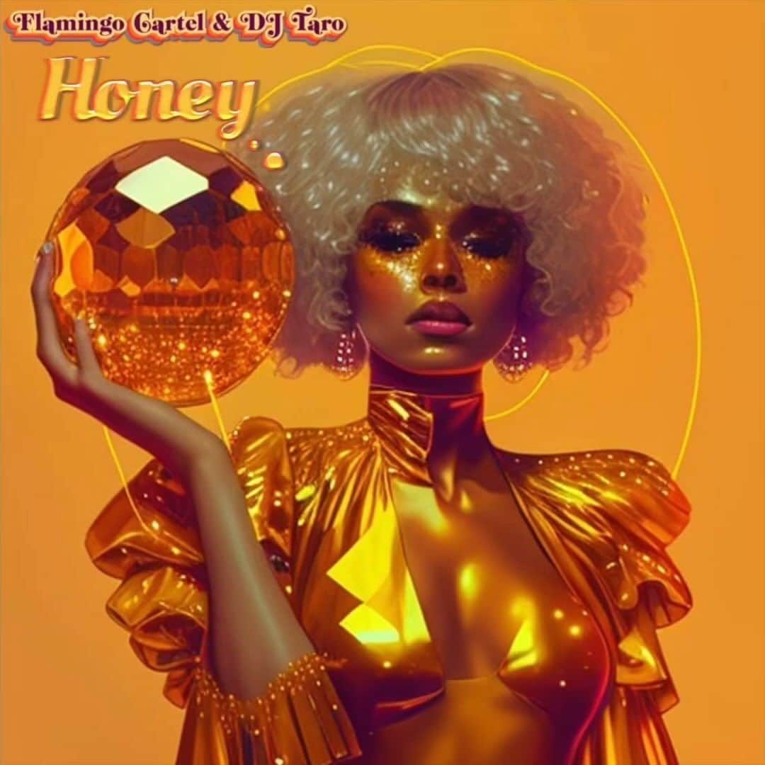 DJ TAROのインスタグラム：「New single out now! „Honey” is pure disco boogie stuff!」