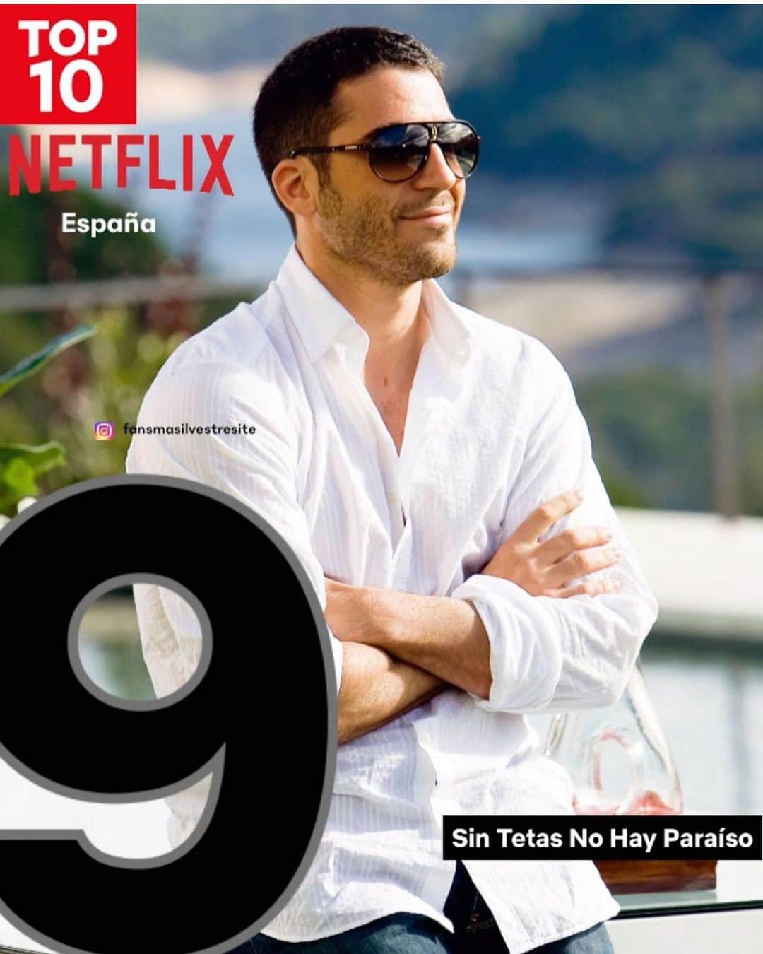 ミゲル・エンジェル・シルベストレのインスタグラム：「After 2 months here we are… still top10 @netflixes thank you  very much, makes me very happy and honored🙂! Después de 2 meses todavía seguimos en el top10 de @netflixes Muchas gracias, me hace muy feliz 🙂!」