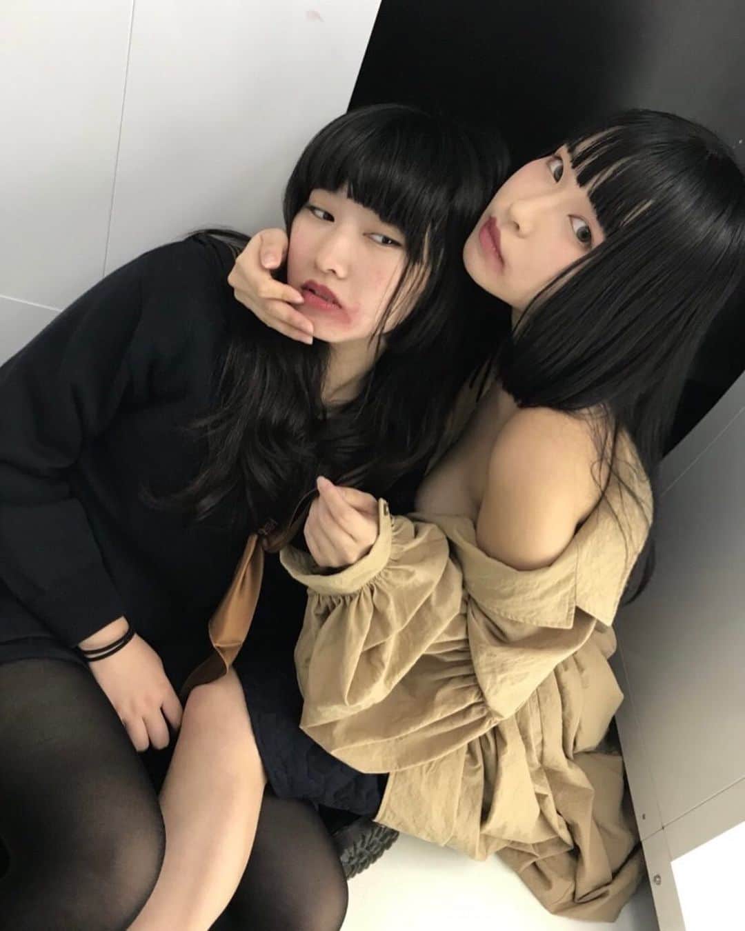 なつかのインスタグラム：「super hyper ultra young shit ^_ .̫ _^  with mentama」