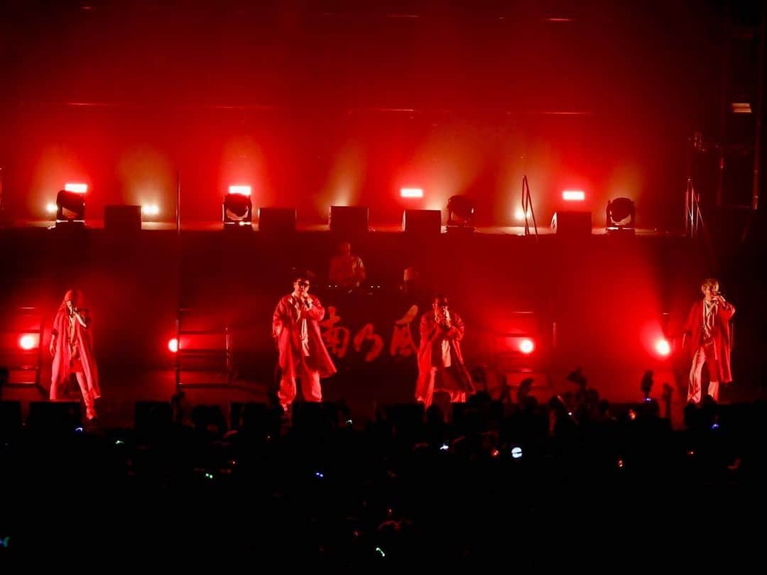 湘南乃風のインスタグラム：「2023.5.20 Thank you Sendai!!  Road to 2023.8.12 YOKOHAMA STADIUM   @redrice134  @waka__danna  @shockeye_official  @voicemagicianjp  @bksound」