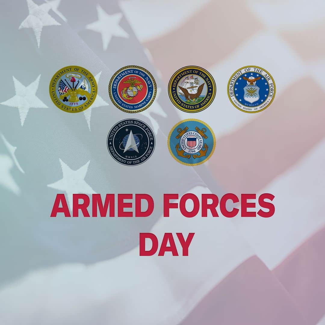 CIAのインスタグラム：「We salute the brave individuals serving in the U.S. Armed Forces. We appreciate your patriotic service in defense of our democracy.   #ArmedForcesDay #ThankYou #Military #Veterans #USArmy #USMarines #USNavy #USAirForce #USSpaceForce #USCoastGuard」