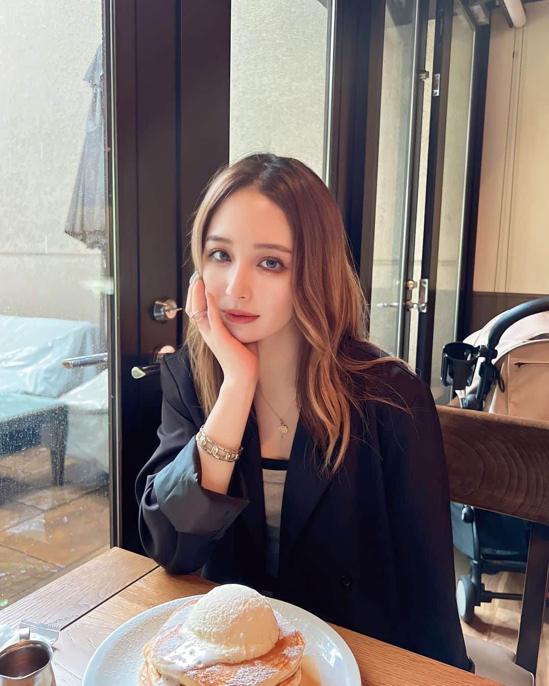 谷口美咲さんのインスタグラム写真 - (谷口美咲Instagram)「. こないだのlunch🍽 晴れ女なのに 珍しく雨だった日🫣 . #ランチ #代官山カフェ #dayoff #ivyplace」5月20日 21時17分 - t.misaki_0301