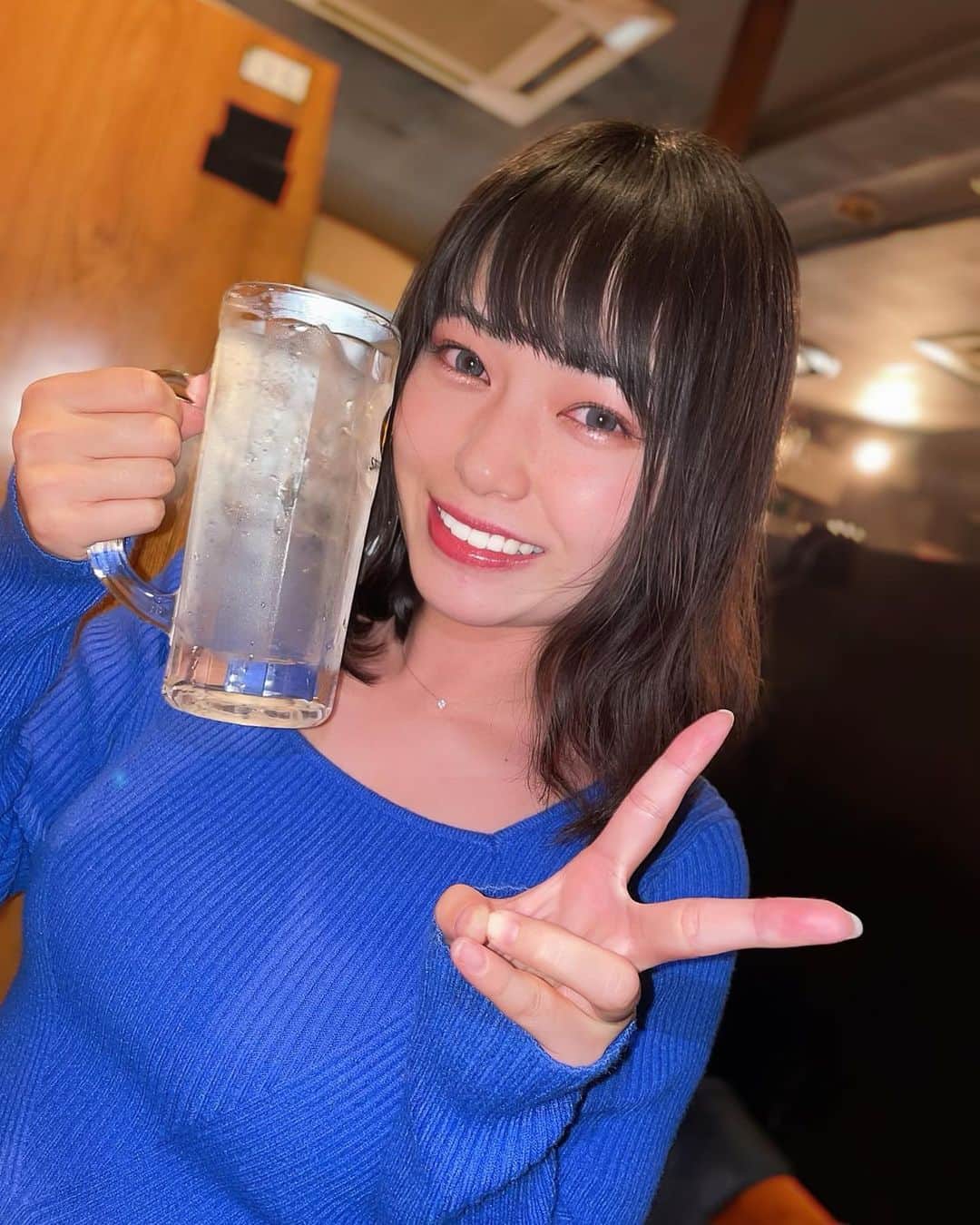 のインスタグラム：「華金でしたので。  #滝口ひかり #takiguchihikari #wyenra #ゑんら」