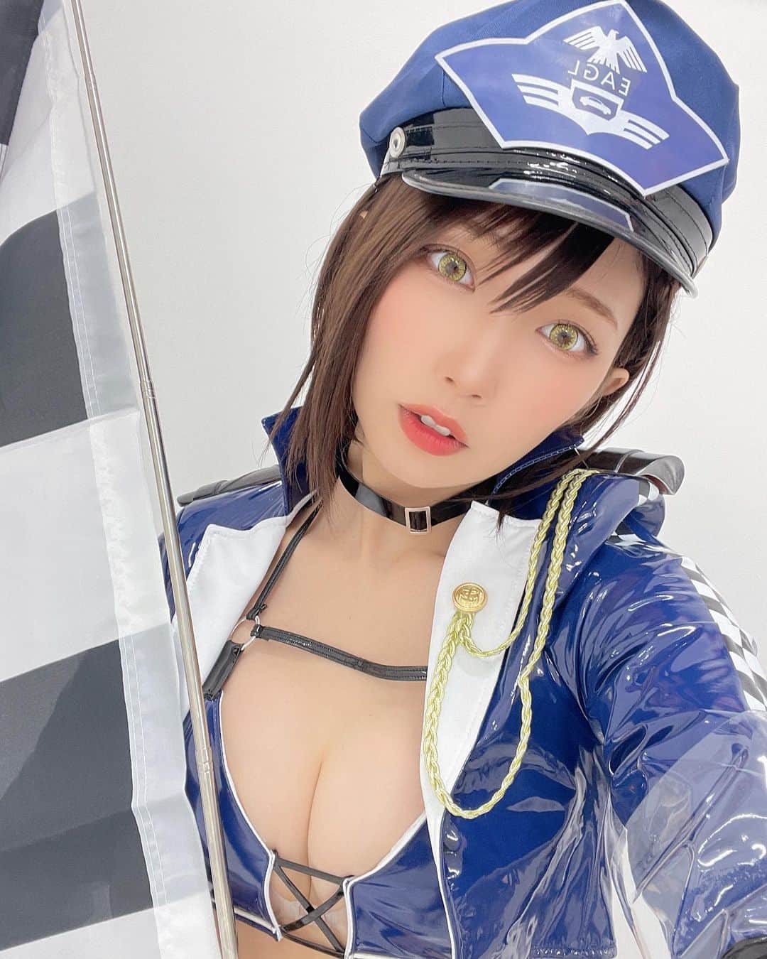 霜月めあのインスタグラム：「久々のコスプレ💙🏎 . . . . #霜月めあ #めあめあ #model #sexy #selfie #animegirl #셀카 #셀스타그램 #패션스타그램 #데일리 #asiangirl #cosplay #좋아　 #follow #like #tokyo #ootd #自撮り界隈 #自撮り女子 #sexybody #love #맞팔 #tagsforlikes #japanesegirl #女孩 #发#爱 #instadaily #グラビア #日系穿搭」