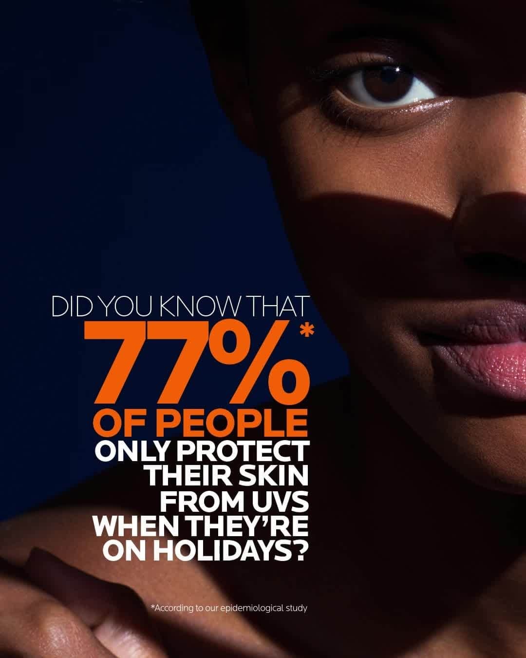 La Roche-Posayのインスタグラム：「Remember our massive epidemiologic study on sun protection habits? ☀️ Indeed, we talked to over 17K people in 17 countries and found that 77% of people only protect their skin on vacations, but harmful UV rays are at work every day, rain or shine - holidays or not!  Don't let them catch you off guard. Keep your skin protected with Anthelios UVMune 400 Oil Control Fluid SPF50+ 50ml   🎒 Pocket-sized format for convenient on-the-go protection 🪶 Lightweight daily sunscreen made for sensitive skin 🕶  Matt finish with very high UVA/UVB protection   Whether you're hiking, shopping, or just daydreaming in the park, Anthelios has got your back - and your face!  And you, do you wear sunscreen every day?   All languages spoken here! Feel free to talk to us at anytime.  #larocheposay #anthelios #UVMune400 #sunprotection #sensitiveskin  Global official page from La Roche-Posay, France.」