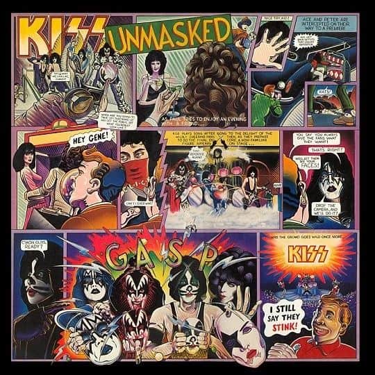KISSのインスタグラム：「#KISSTORY - May 20, 1980 - #KISS Unmasked hit record stores 43 years ago today. #KISS50  Thoughts on this album, #KISSARMY?」