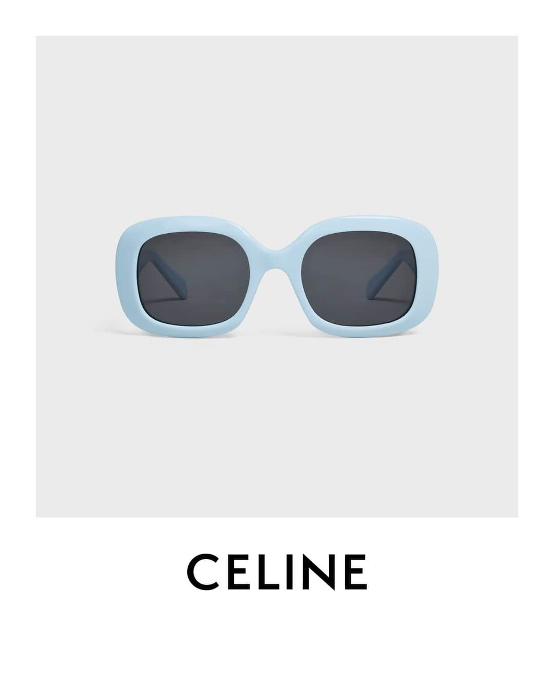 Celineさんのインスタグラム写真 - (CelineInstagram)「CELINE PLEIN SOLEIL   CELINE TRIOMPHE SUNGLASSES  COLLECTION AVAILABLE NOW IN SELECTED STORES AND ON CELINE.COM   #CELINEPLEINSOLEIL #CELINEBYHEDISLIMANE」5月21日 1時00分 - celine
