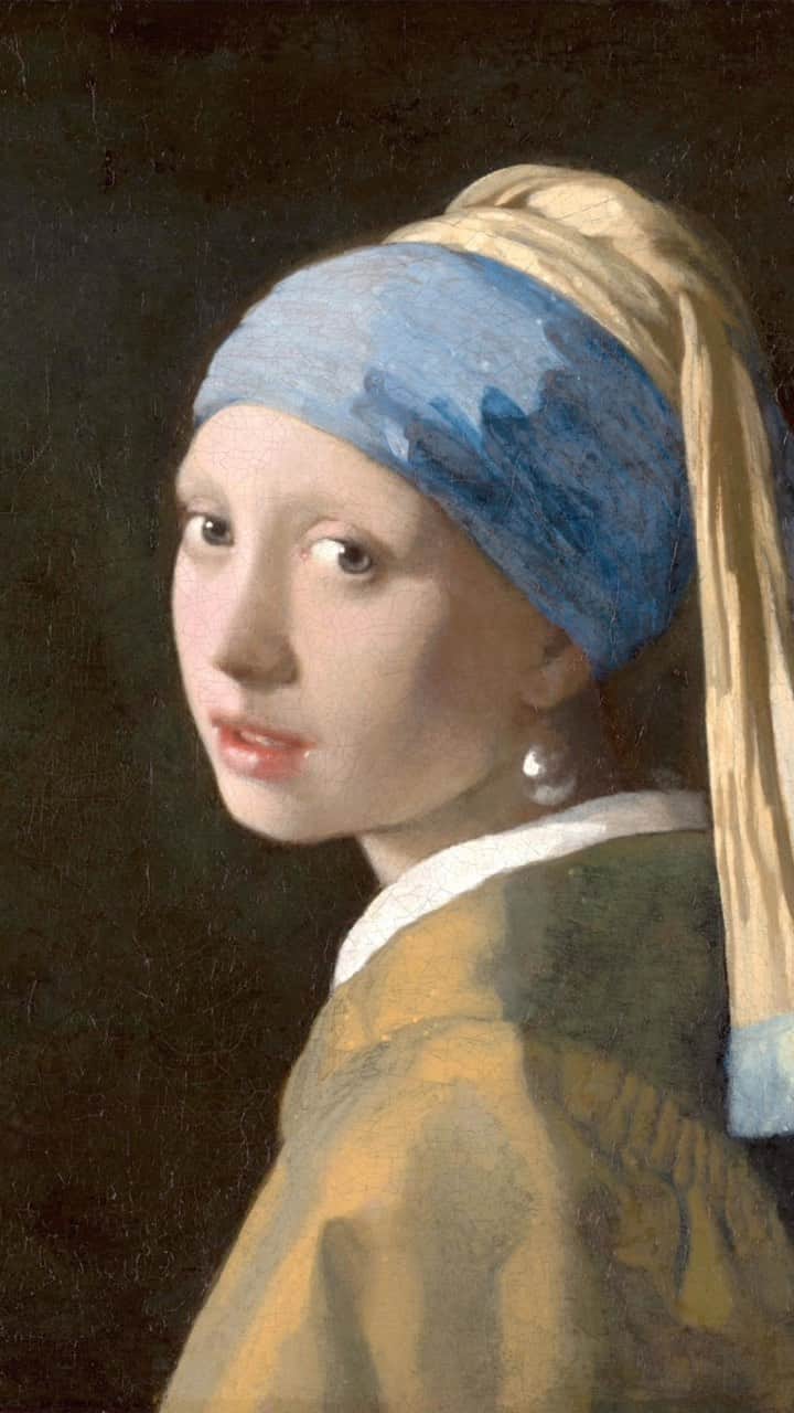 ベッキー・クルーエルのインスタグラム：「✨ the more things change the more they stay the same…   Made with 4hrs of @photoshop ✨  #arthistory #girlwithapearlearring #beforeandafter #fineart #fineartphotography」