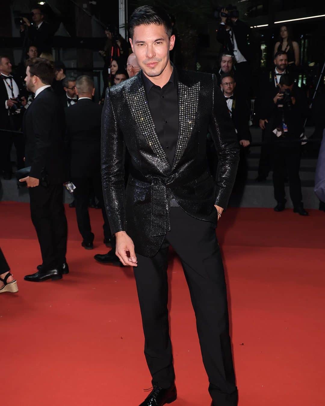 ルイス・タンのインスタグラム：「Cannes, J’adore Vous. @dolcegabbana   #lewistan #cannesfilmfestival #cannes」