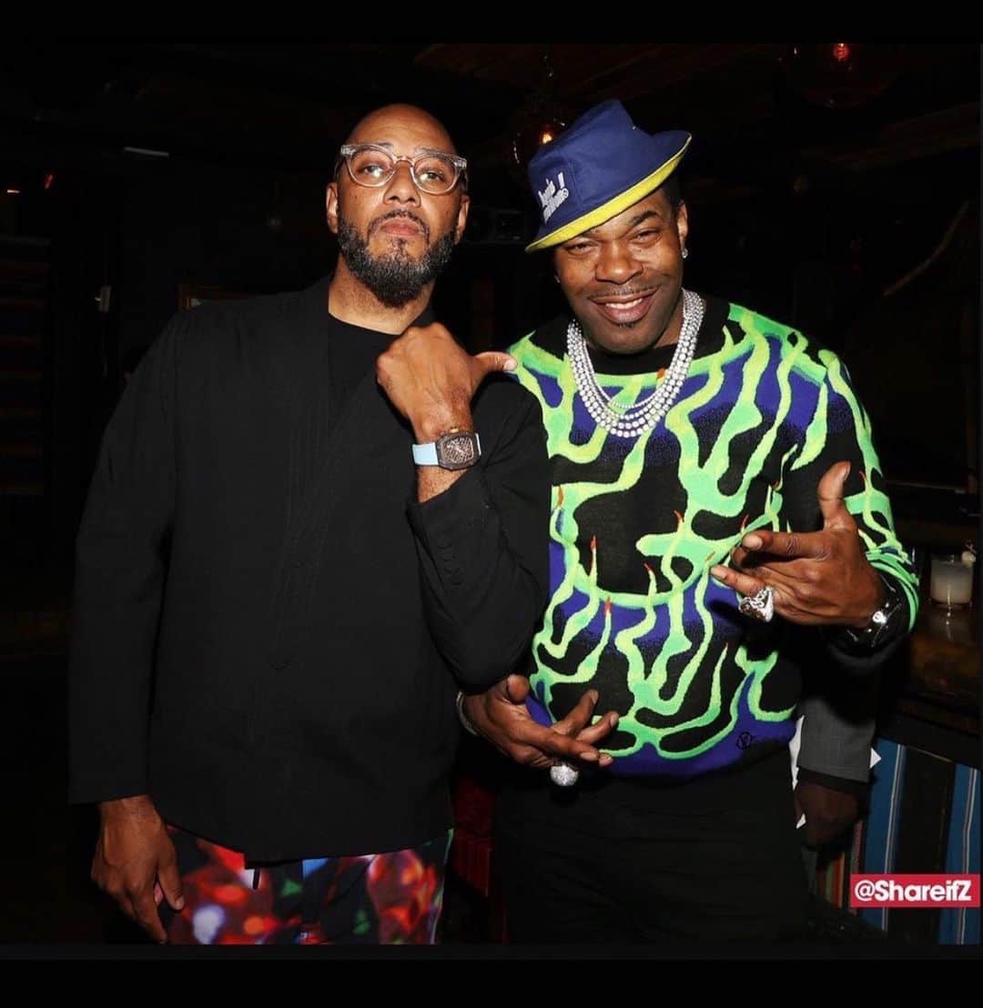 スウィズ・ビーツのインスタグラム：「HAPPY BIRTHDAY TO THIS ICON GOAT @bustarhymes 🎂🎂🎂🎂🎂🎂🎂 Keep going King it’s your Time !!! ⚡️⚡️⚡️⚡️⚡️⚡️⚡️⚡️⚡️⚡️⚡️⚡️」