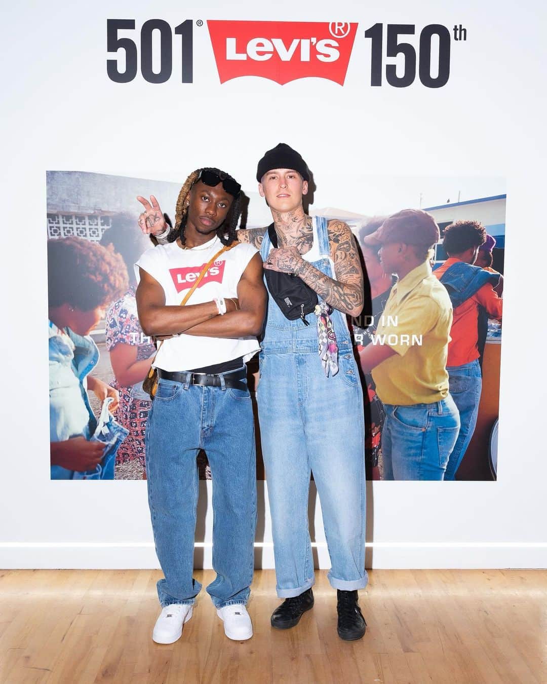Levi’sさんのインスタグラム写真 - (Levi’sInstagram)「Quite the turnout to celebrate #150YearsOf501. Now we just need to convince IG to add more carousel frames. 😉」5月21日 7時08分 - levis