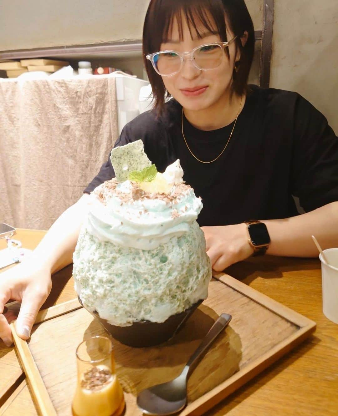 川井友香子のインスタグラム：「. ここ何ヶ月かで食べたかき氷🍧 オススメのかき氷屋さんあったら教えてください🥳 . かき氷好きで食べるけど大体お腹痛くなる🥹 好きなのにつらい🥹💭」