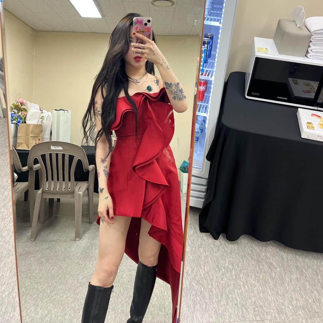 イェリンのインスタグラム：「이틀째도 감사했습니다 어제 스르륵 잠들어버렸다눙.. 너무 늦게 올려버렸당 준비해주신 간식도 맛있게 먹구 ❤️ 재밌게 놀아주셔서 감사합니다! 오늘도 ᕦ(ò_óˇ)ᕤ 화이탱」