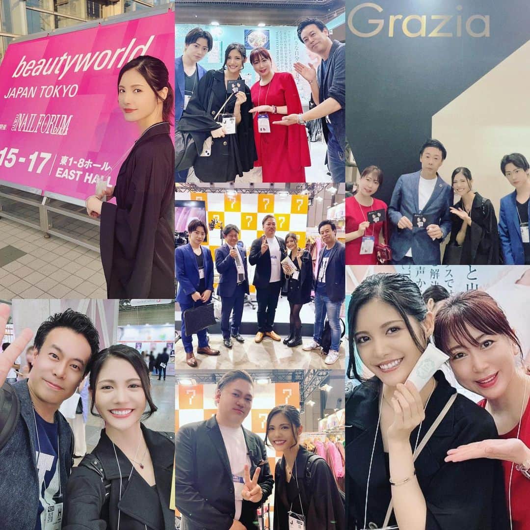 美沙玲奈のインスタグラム：「#bwj #思い出 #写真 あげます📸✨  こうやって沢山の方に出会える機会は中々ないので、1つ1つの出会いとご縁を大切に、感謝の気持ちを忘れずに😌🍀  そしてコミュ力もあげたい😊(切実)  有難いことに色んな方に沢山のアドバイスを頂きながら事業と向き合えてます。悩み考える時間も大事に過ごしてる🌱 まだまだ抜け穴はあるし固めるべき所も沢山ある。 何が正解なのか分からない部分も多いけど、確かに💡と思う事や発見も日々起きていて、周りから見たら気付くの遅いと思われるかもしれないけど‥そう気付けたことが大事で、そこからまた学べる楽しさがあります。  まだ始まったばかりで失敗もあるだろう。 だけど、不思議と怖くない。失敗したらまた頑張ればいい。  今までも何度も挫けて心失ったり生きることが辛い時もあったけど、何だかんだ時間をかけて都度立ち上がってこれたから、これからも何度でも立ち上がれる💪❤️‍🔥  頂いた命に感謝して悔い無く冒険します🫡  ‥なんか急に語りたくなったみたい！ 読んでくれてありがとう🤭 明日も笑顔でね🪄⌒♡｡．」