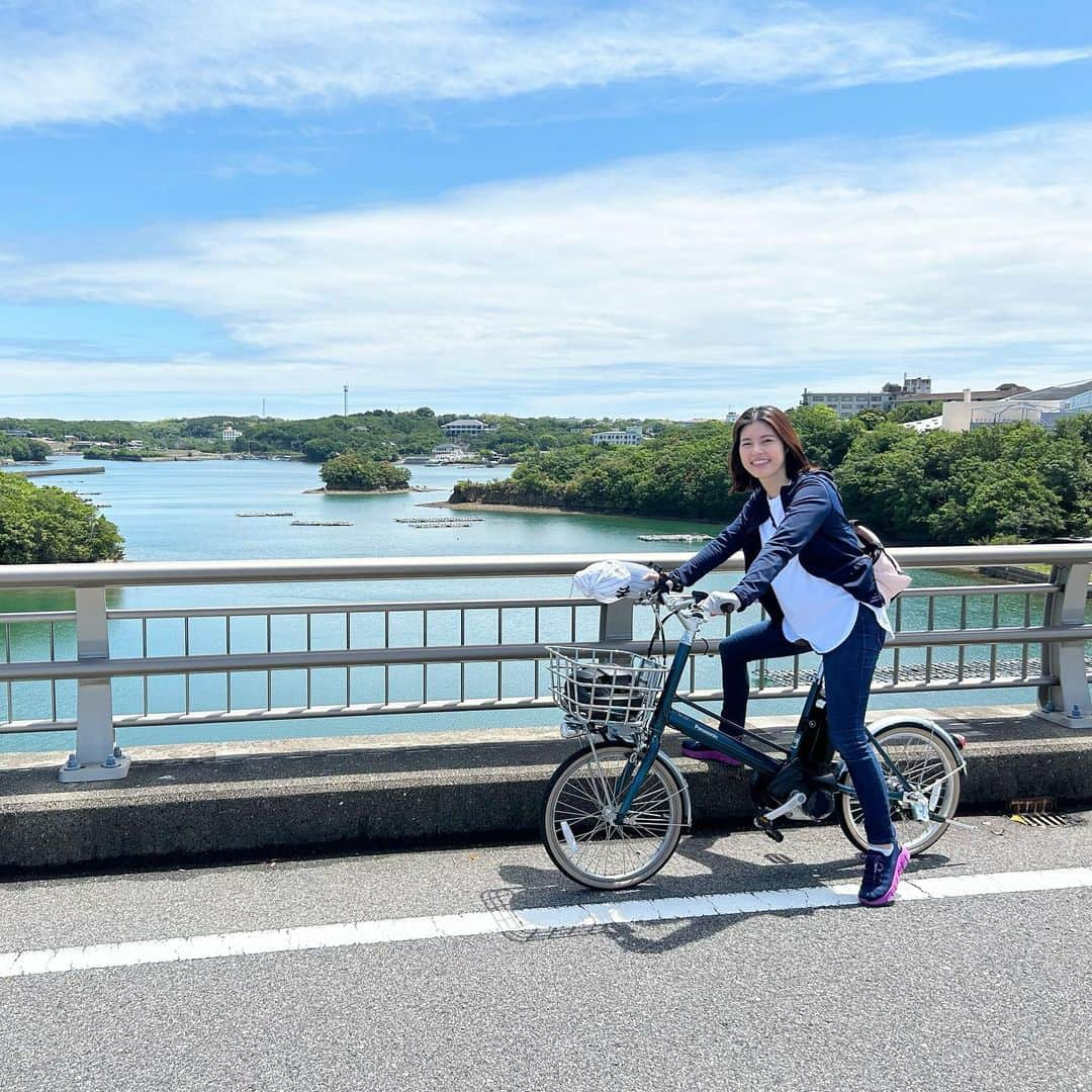 神田愛花さんのインスタグラム写真 - (神田愛花Instagram)「週末は小旅行したー🚄 賢島からスタートする英虞湾クルーズとか、レンタサイクルとか🛥️🚴‍♀️ お天気良くてサイコー☀️💕  #NYC #ニューヨーク #Barbie #バービー #pink #ピンク #賢島 #ディスカバージャパン #英虞湾クルーズ #自転車大好き #神田愛花」5月21日 12時40分 - aikakanda