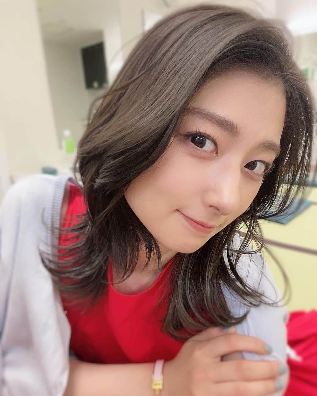 川村海乃のインスタグラム：「#selfie」